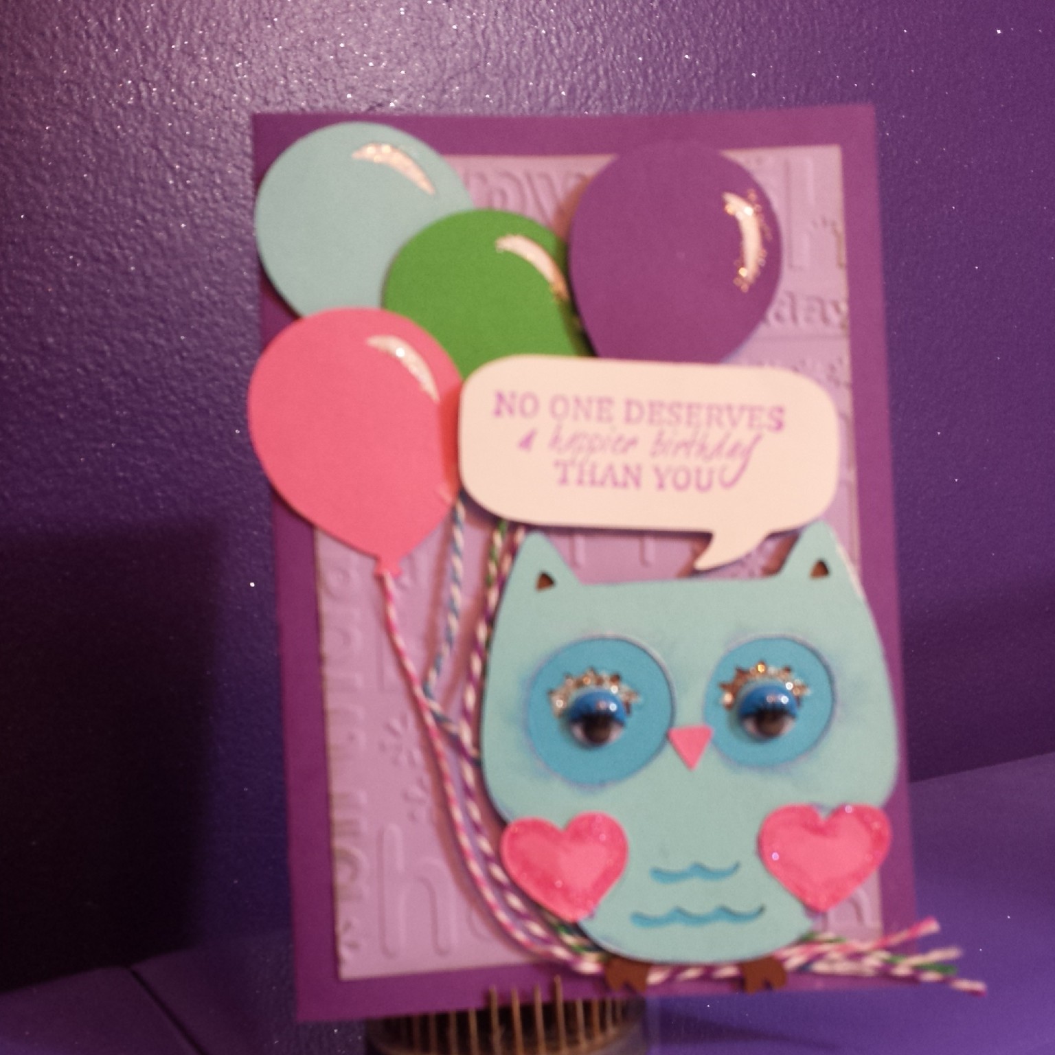 Owl Birthday Card Ideas